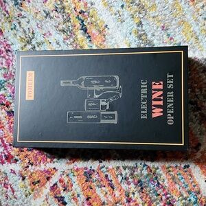 Tomeem electric wine opener set